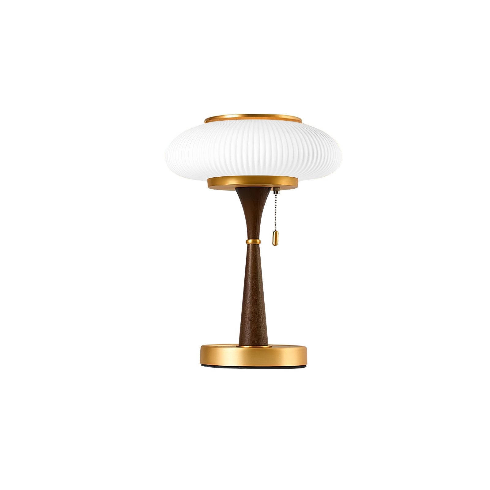 Lampa stołowa z kloszem w kształcie grzybka | oświetlenie w stylu vintage na biurka i szafki nocne – Lamylie
