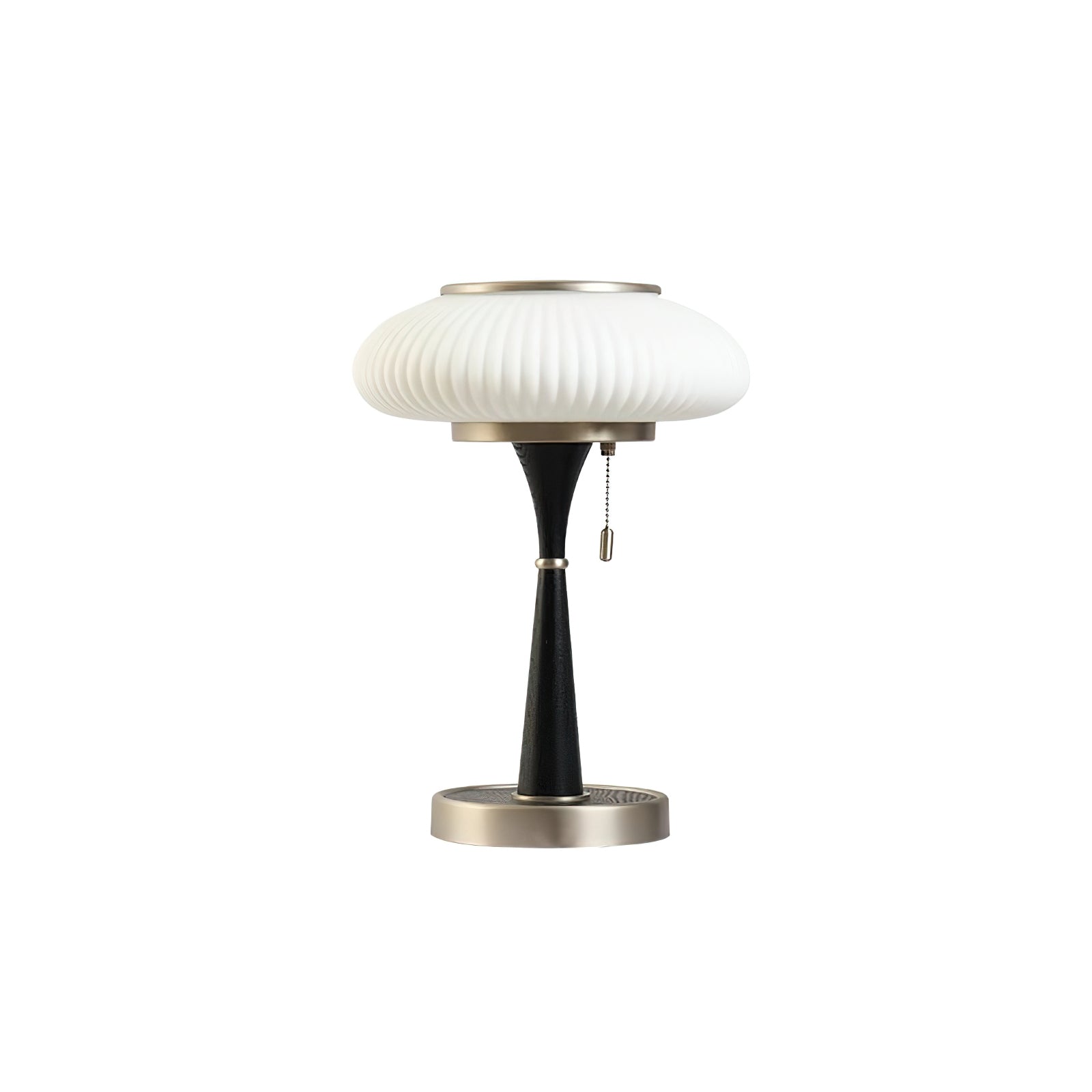 Lampa stołowa z kloszem w kształcie grzybka | oświetlenie w stylu vintage na biurka i szafki nocne – Lamylie