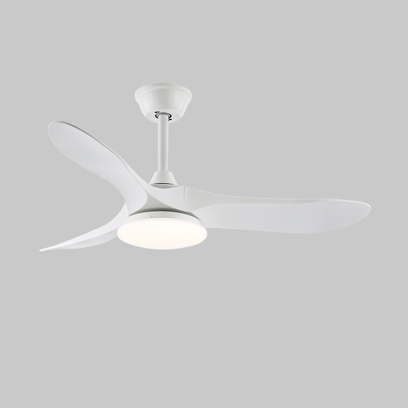 Takvifte med LED-belysning – moderne design med trestruktur og 6 hastigheter – Lamylie