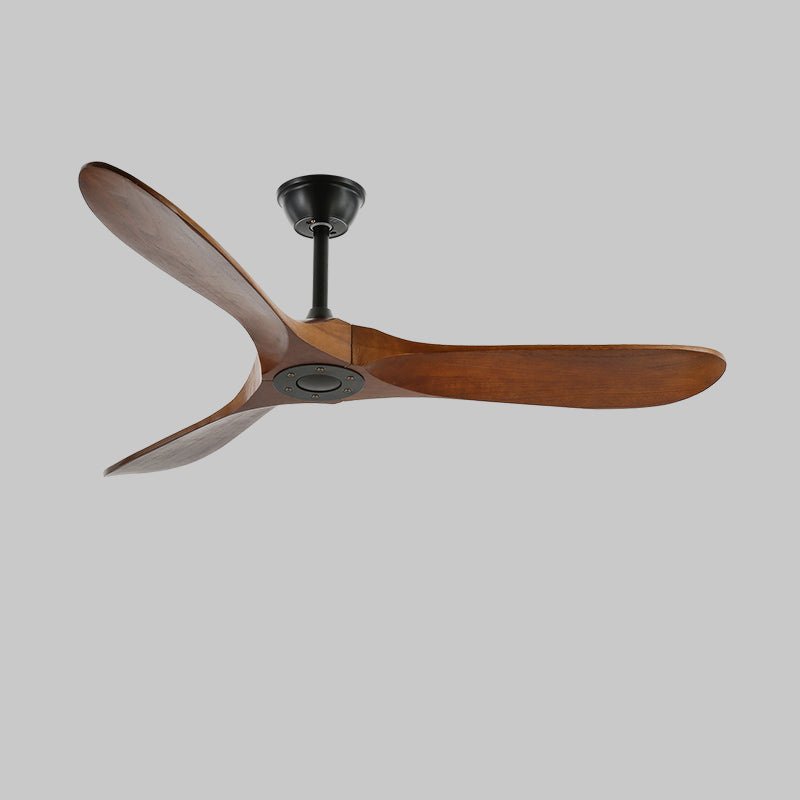 Takvifte i tre med fjernkontroll | 6 hastigheter og 35 W motor | 106 cm eller 132 cm – Lamylie