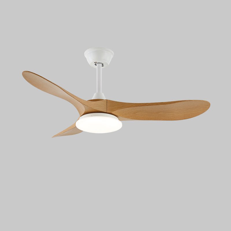 Takvifte med LED-belysning – moderne design med trestruktur og 6 hastigheter – Lamylie