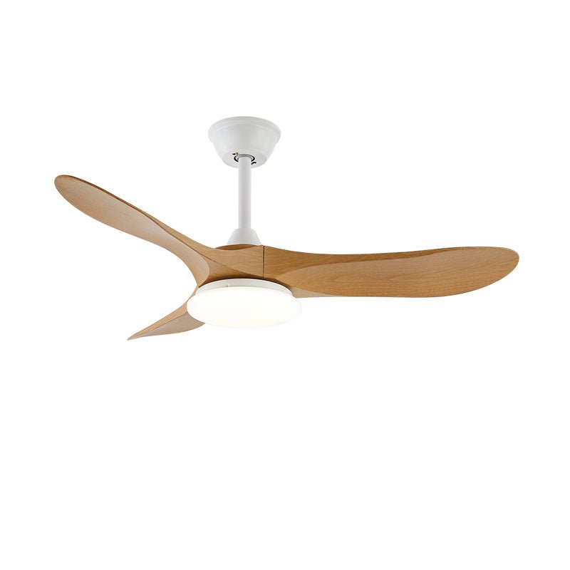 Takvifte med LED-belysning – moderne design med trestruktur og 6 hastigheter – Lamylie