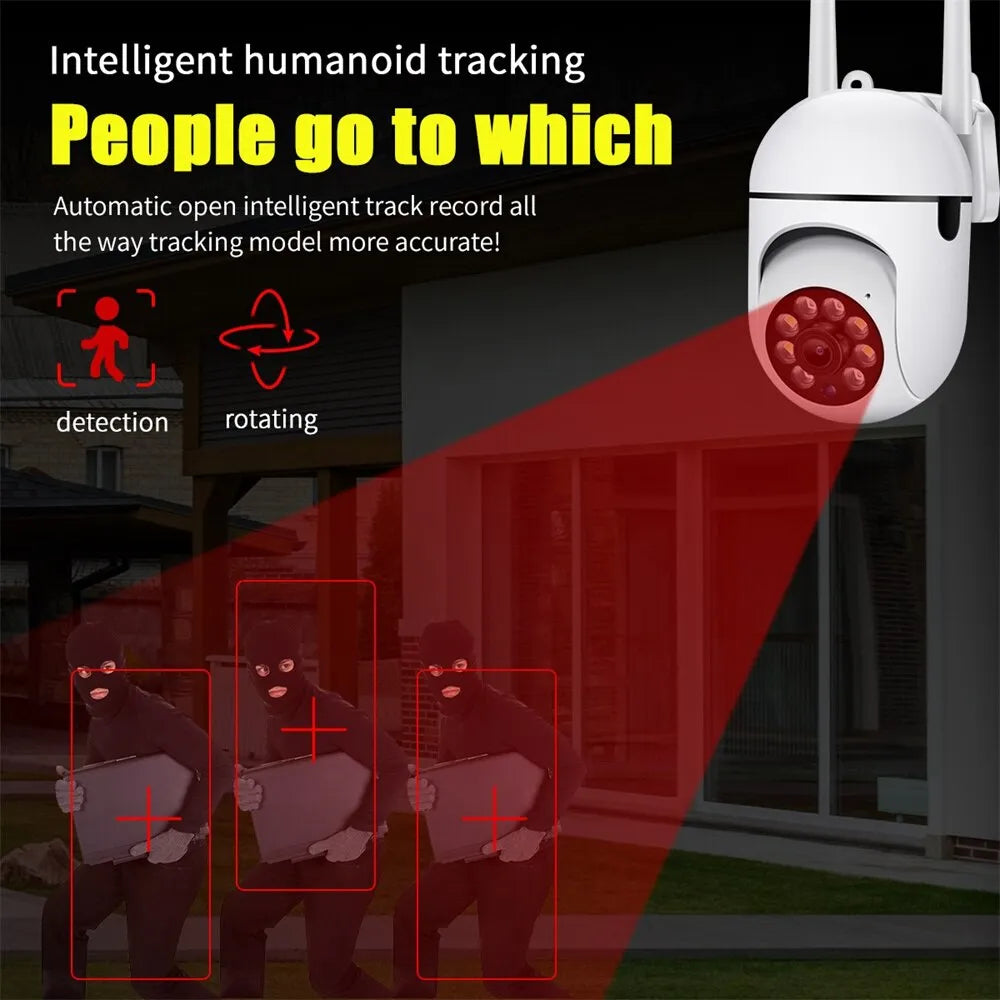 Cameră de securitate wireless pentru interior - Monitorizare în timp real pe smartphone - Lamylie