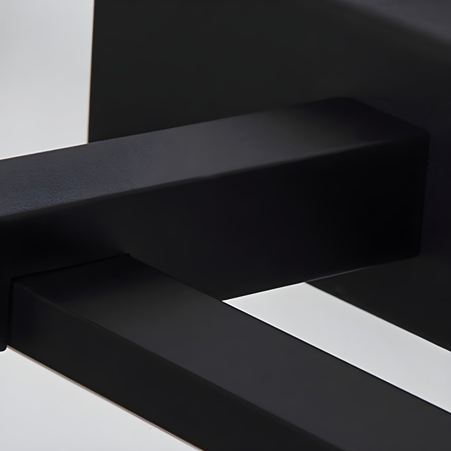Linear Mirror Lighting Metal | Integrated LED Wall Lamp in Black | 3 Lengths - Lamylie
