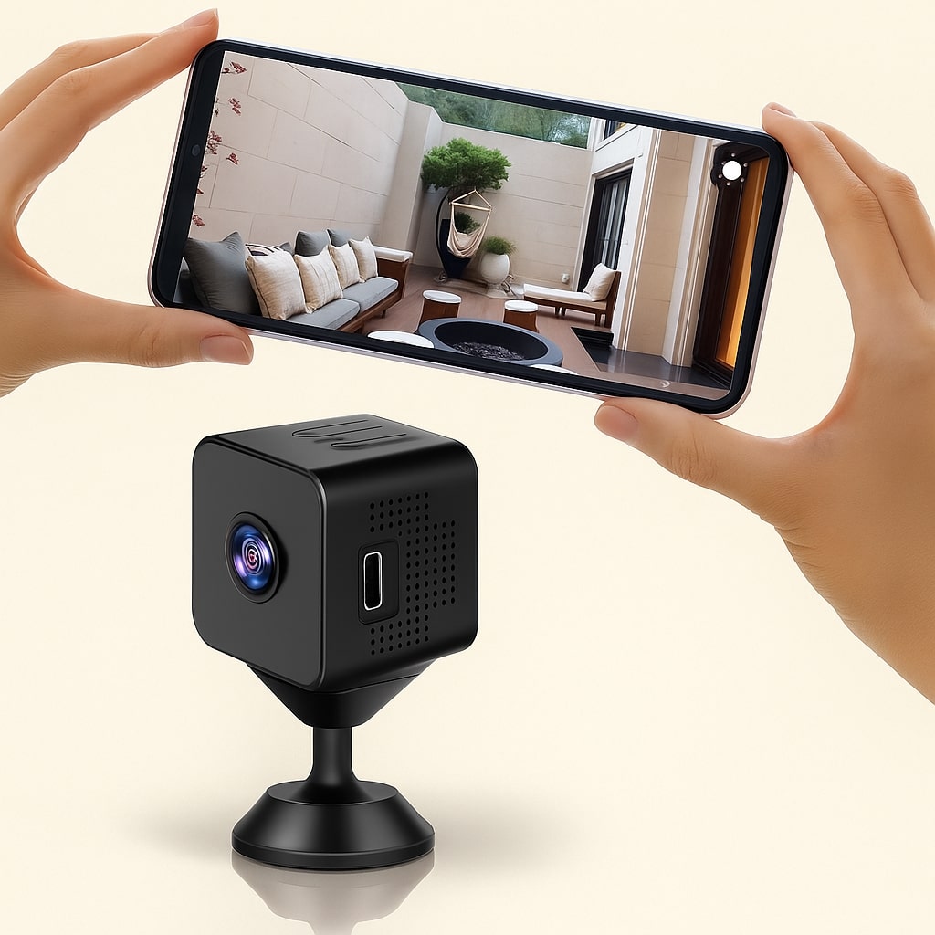Indoor Security Camera | Motion Sensor & Night Vision | HomeEye - Lamylie