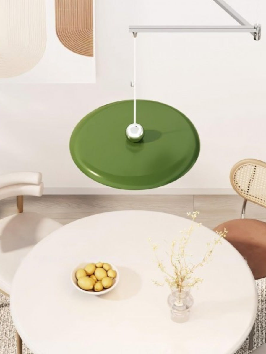 Adjustable Pendant Lamp with Swivel Arm | Minimalist Industrial Metal Lighting - Lamylie
