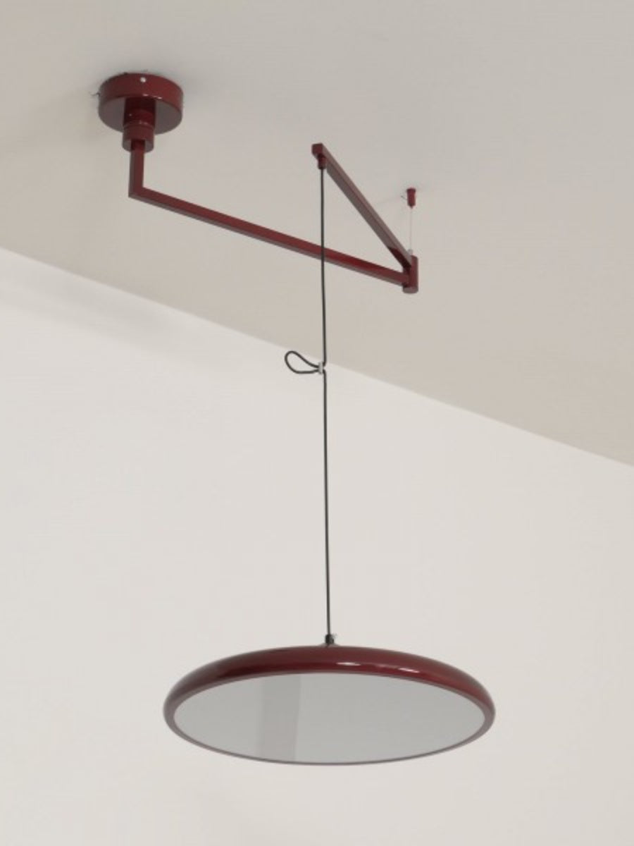 Adjustable Pendant Lamp with Swivel Arm | Minimalist Industrial Metal Lighting - Lamylie