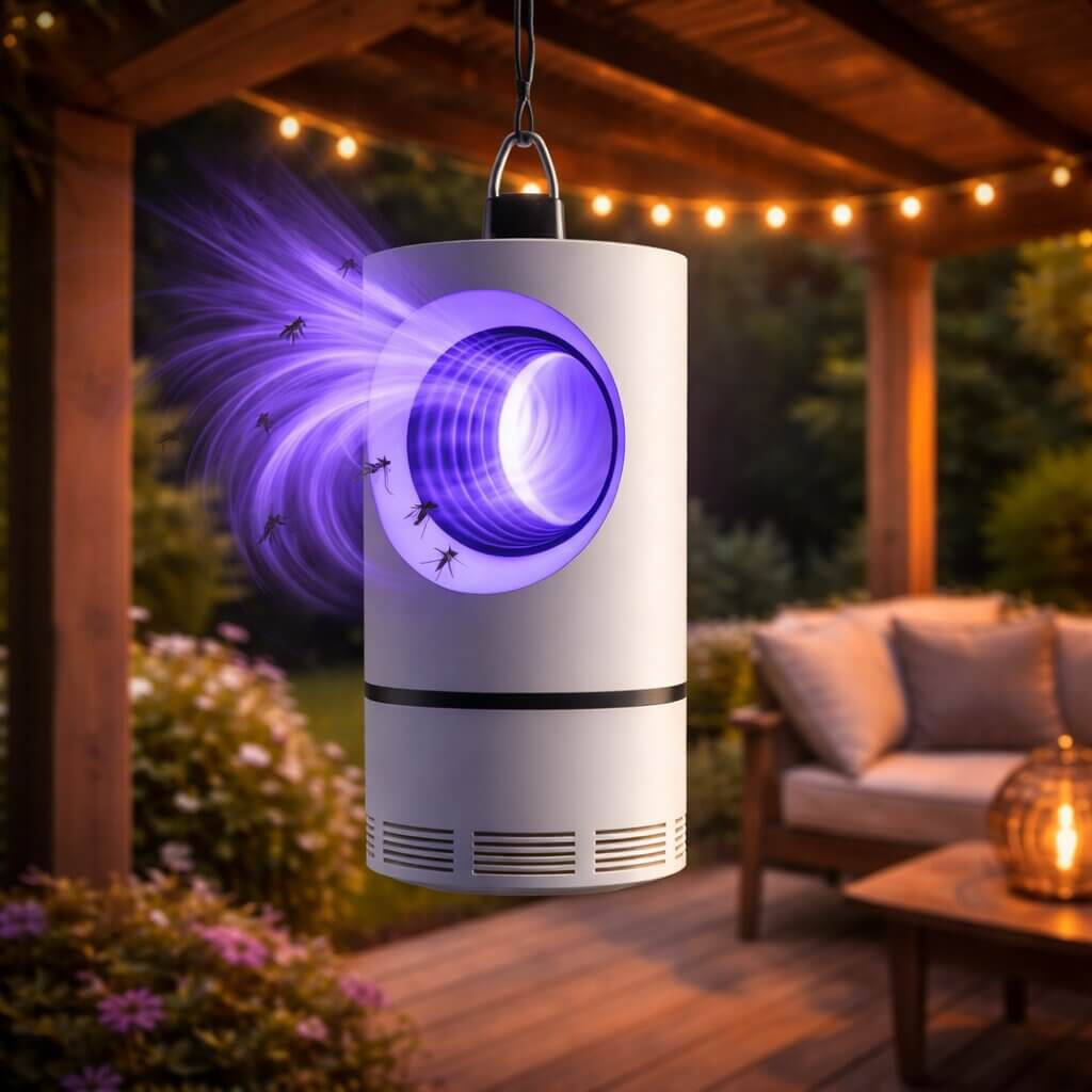 Chemical-Free Mosquito Lamp for Indoor and Outdoor Use - Lamylie