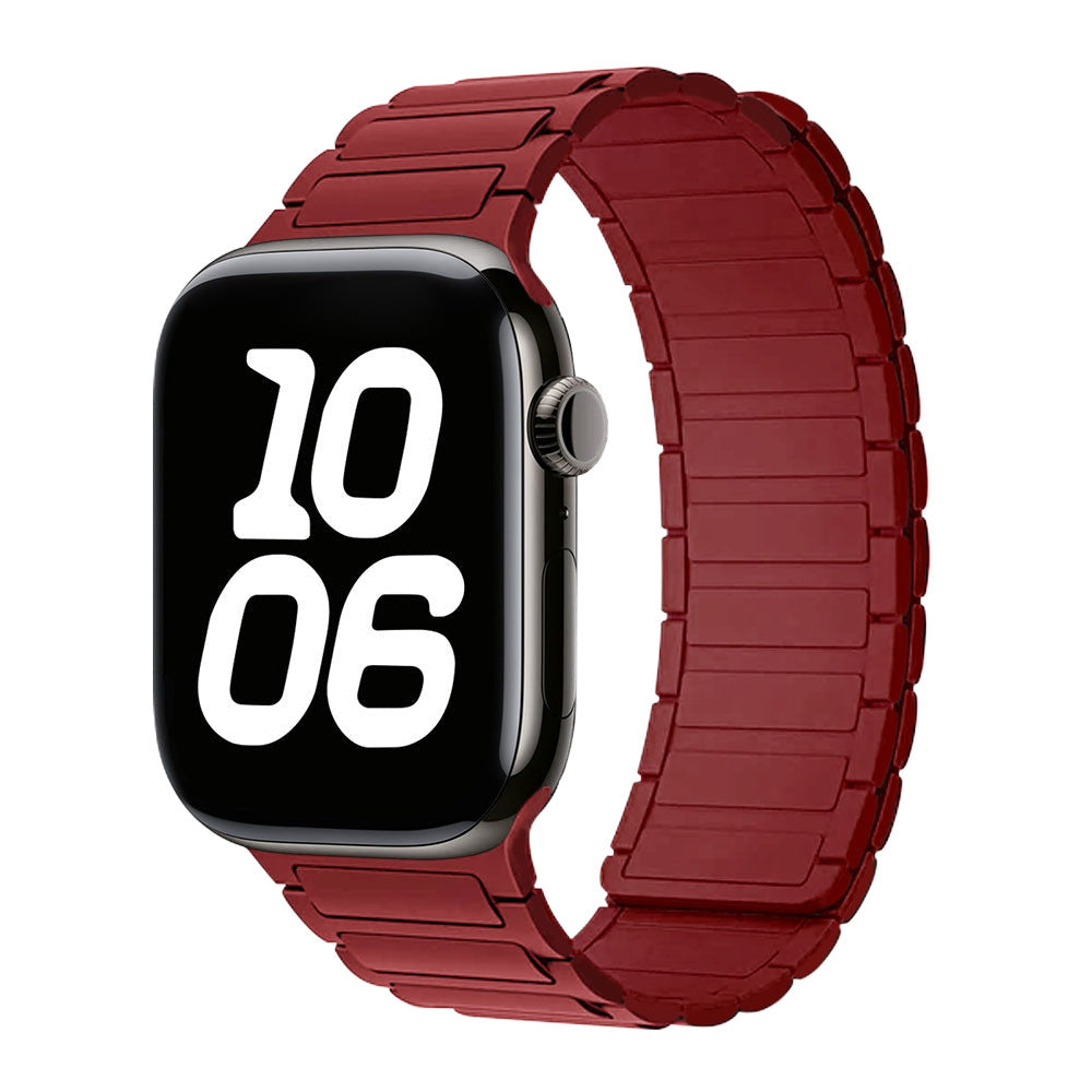 Magnetisches Silikon-Schlaufenarmband als Zubehör für die Nova-Smartwatch – Lamylie