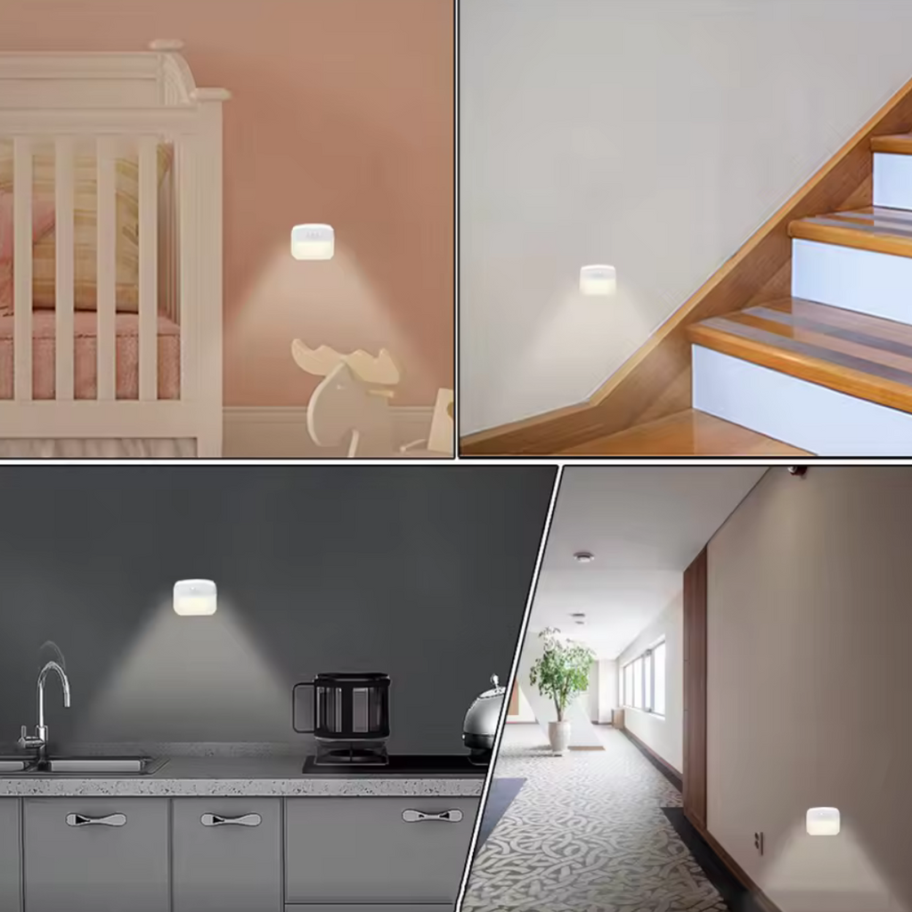 LED Night Light with Motion Sensor for Closets, Kitchens, and Stairs - Lamylie