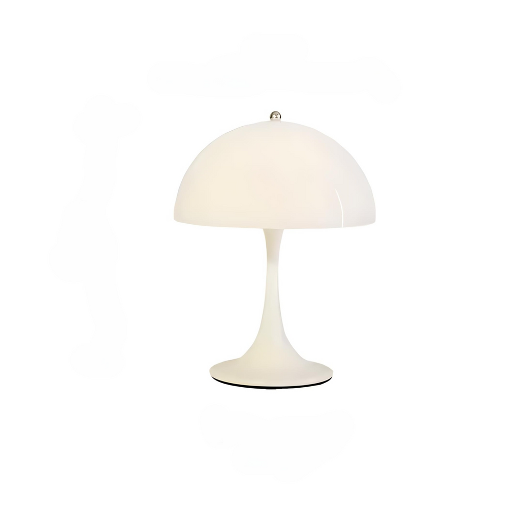 NovaMush Vintage-Pilz-Tischlampe — Kompakte Kuppelform, gerichtetes Licht