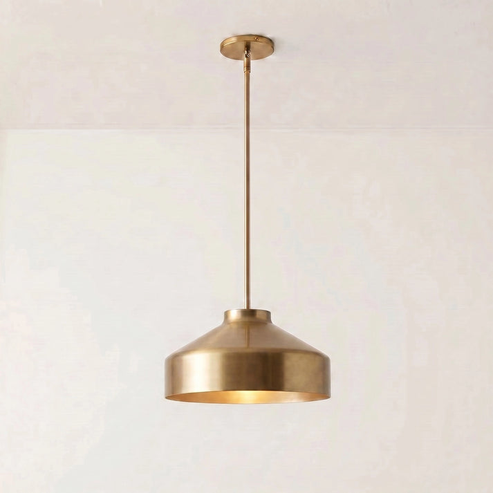 Scandinavian Pendant Lamp | Modern Metal Designer Lamp in Matte Finish | Stylish Pendant Lighting for Dining Room Kitchen Living Room - Lamylie