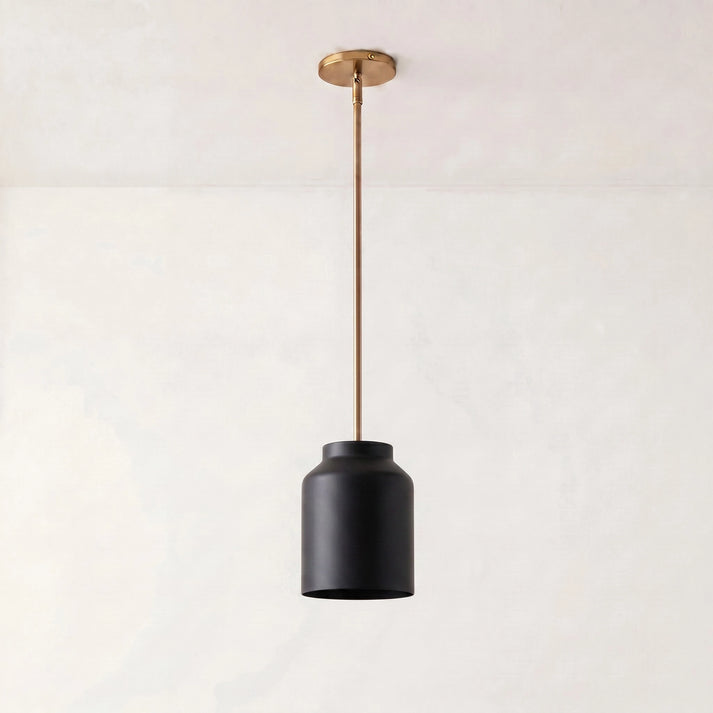 Scandinavian Pendant Lamp | Modern Metal Designer Lamp in Matte Finish | Stylish Pendant Lighting for Dining Room Kitchen Living Room - Lamylie