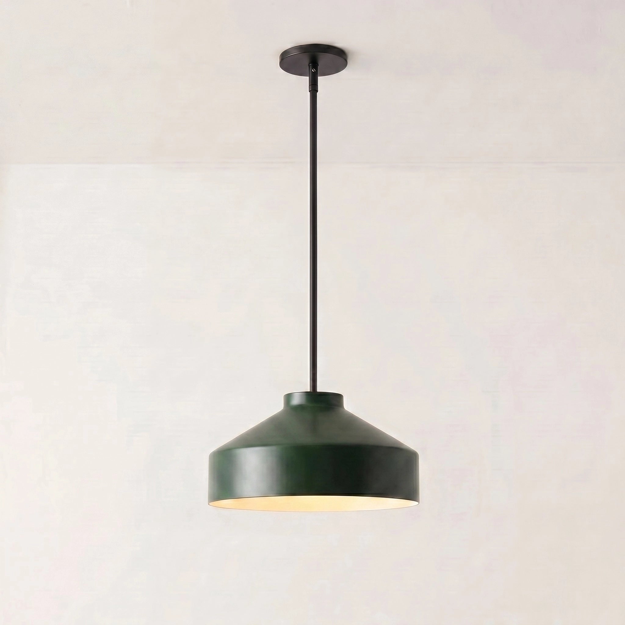 Scandinavian Pendant Lamp | Modern Metal Designer Lamp in Matte Finish | Stylish Pendant Lighting for Dining Room Kitchen Living Room - Lamylie