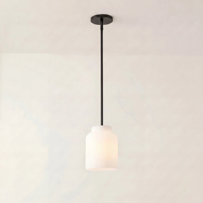Scandinavian Pendant Lamp | Modern Metal Designer Lamp in Matte Finish | Stylish Pendant Lighting for Dining Room Kitchen Living Room - Lamylie