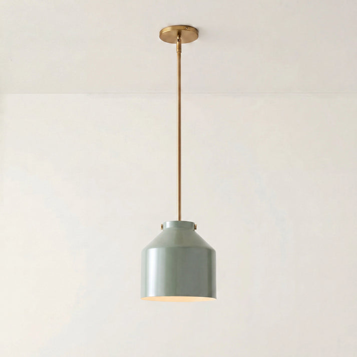 Scandinavian Pendant Lamp | Modern Metal Designer Lamp in Matte Finish | Stylish Pendant Lighting for Dining Room Kitchen Living Room - Lamylie