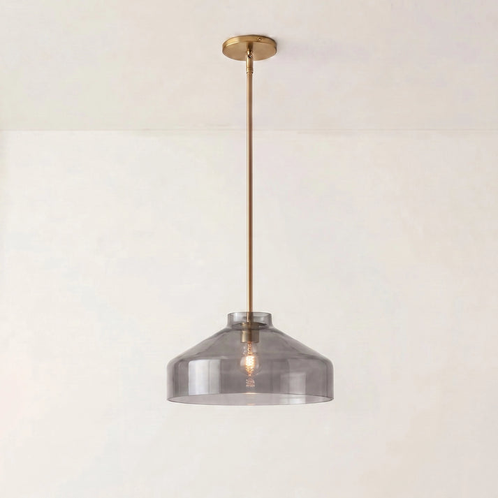 Scandinavian Pendant Lamp | Modern Metal Designer Lamp in Matte Finish | Stylish Pendant Lighting for Dining Room Kitchen Living Room - Lamylie