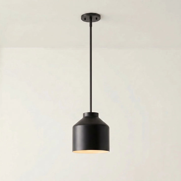 Scandinavian Pendant Lamp | Modern Metal Designer Lamp in Matte Finish | Stylish Pendant Lighting for Dining Room Kitchen Living Room - Lamylie
