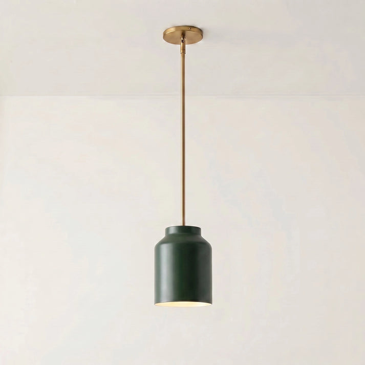 Scandinavian Pendant Lamp | Modern Metal Designer Lamp in Matte Finish | Stylish Pendant Lighting for Dining Room Kitchen Living Room - Lamylie