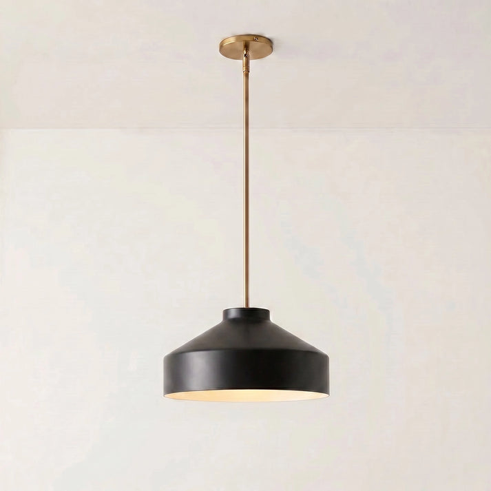 Scandinavian Pendant Lamp | Modern Metal Designer Lamp in Matte Finish | Stylish Pendant Lighting for Dining Room Kitchen Living Room - Lamylie