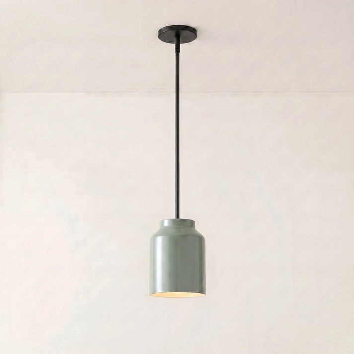 Scandinavian Pendant Lamp | Modern Metal Designer Lamp in Matte Finish | Stylish Pendant Lighting for Dining Room Kitchen Living Room - Lamylie