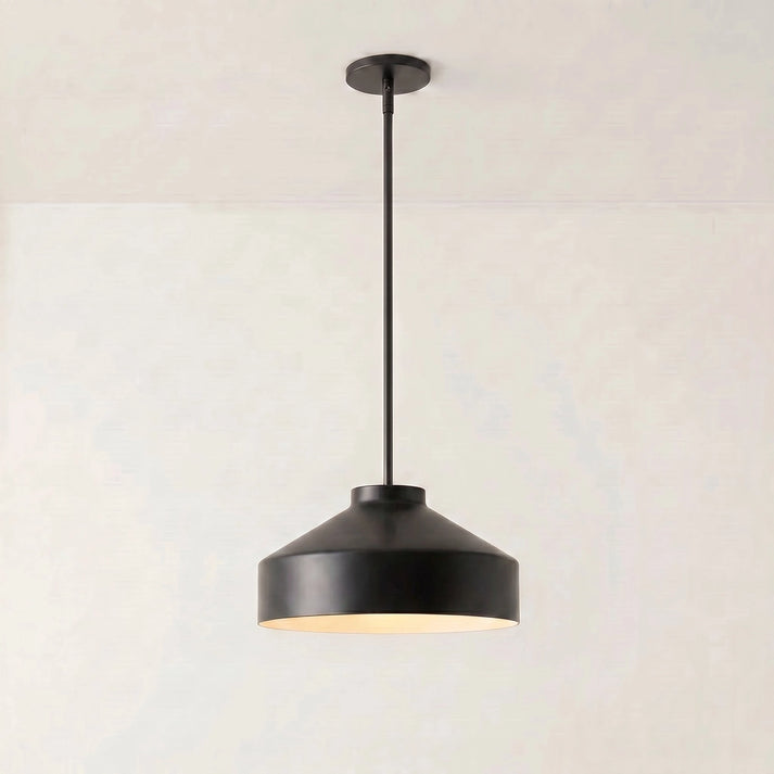 Scandinavian Pendant Lamp | Modern Metal Designer Lamp in Matte Finish | Stylish Pendant Lighting for Dining Room Kitchen Living Room - Lamylie