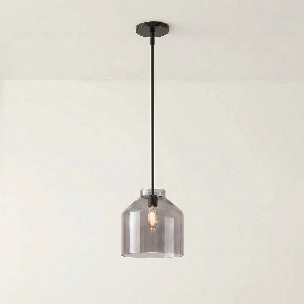 Scandinavian Pendant Lamp | Modern Metal Designer Lamp in Matte Finish | Stylish Pendant Lighting for Dining Room Kitchen Living Room - Lamylie
