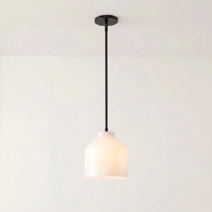 Scandinavian Pendant Lamp | Modern Metal Designer Lamp in Matte Finish | Stylish Pendant Lighting for Dining Room Kitchen Living Room - Lamylie
