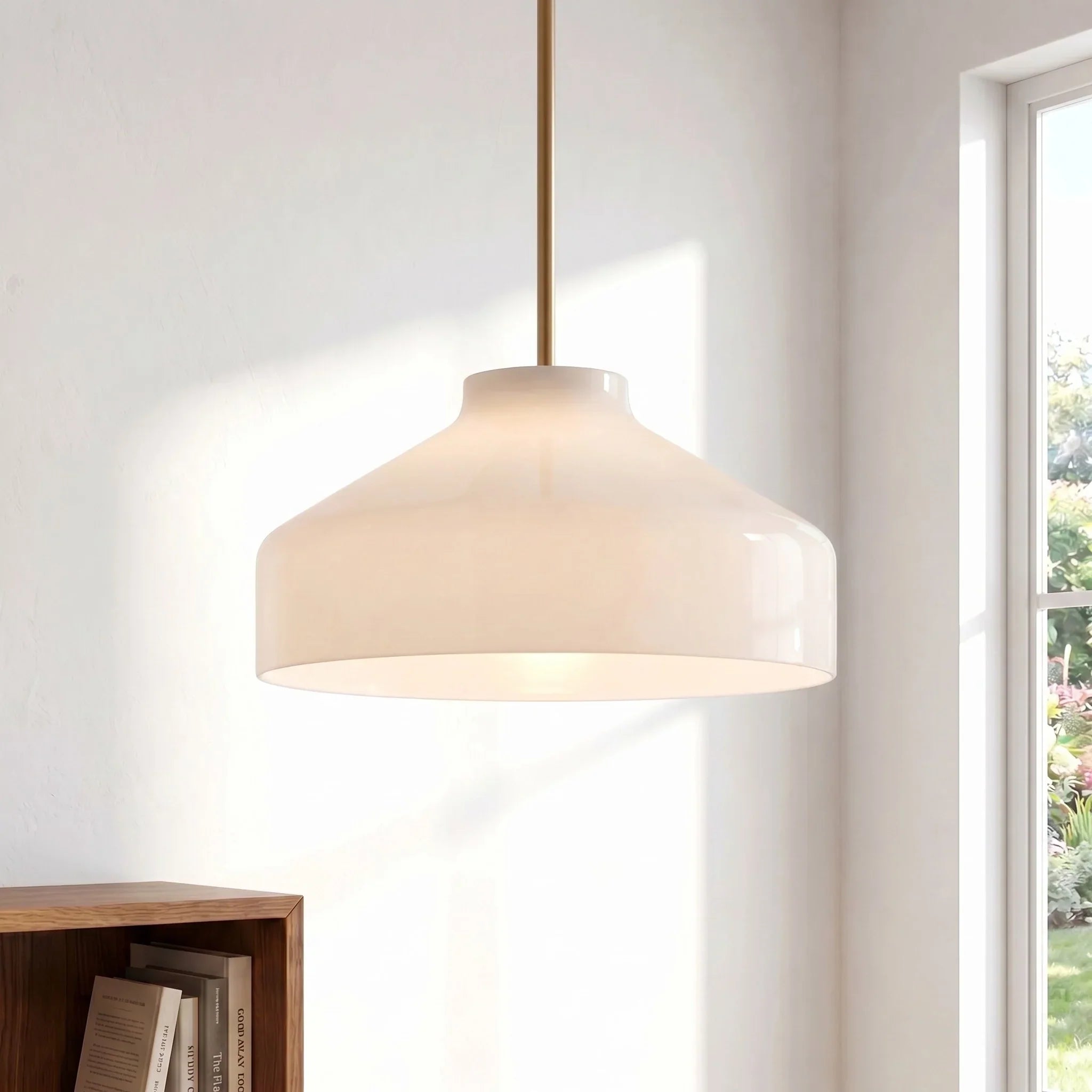 Lampada da soffitto minimalista con finitura opaca | Colori Morandi | Design scandinavo - Lamylie
