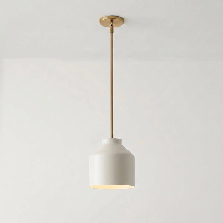 Scandinavian Pendant Lamp | Modern Metal Designer Lamp in Matte Finish | Stylish Pendant Lighting for Dining Room Kitchen Living Room - Lamylie