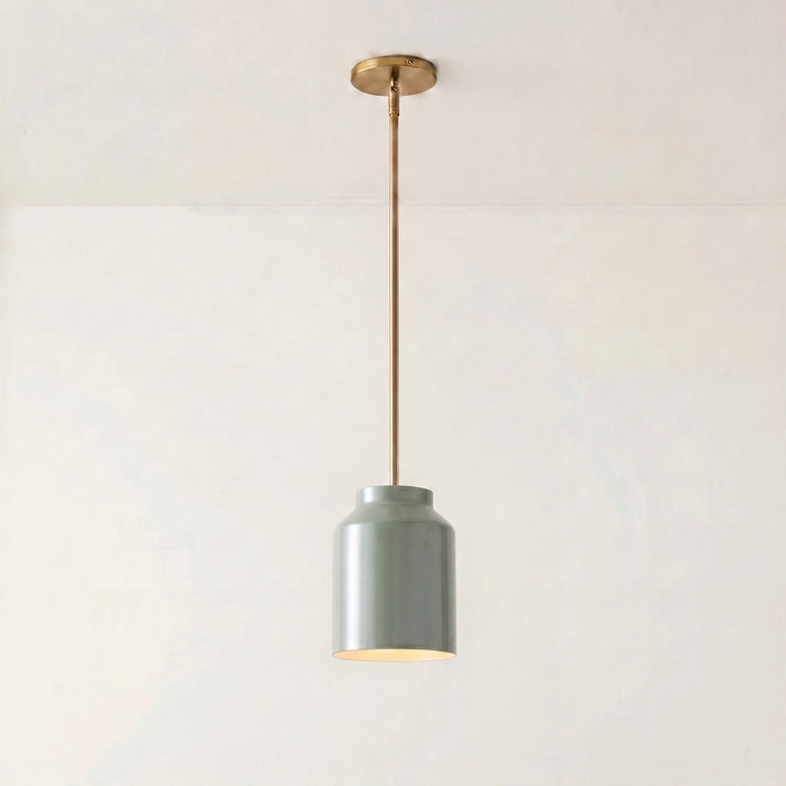 Scandinavian Pendant Lamp | Modern Metal Designer Lamp in Matte Finish | Stylish Pendant Lighting for Dining Room Kitchen Living Room - Lamylie