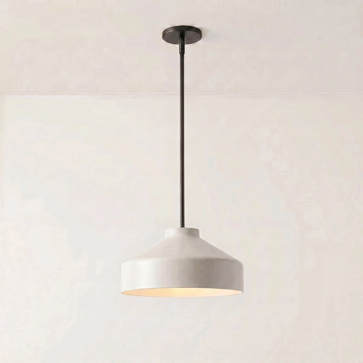 Scandinavian Pendant Lamp | Modern Metal Designer Lamp in Matte Finish | Stylish Pendant Lighting for Dining Room Kitchen Living Room - Lamylie