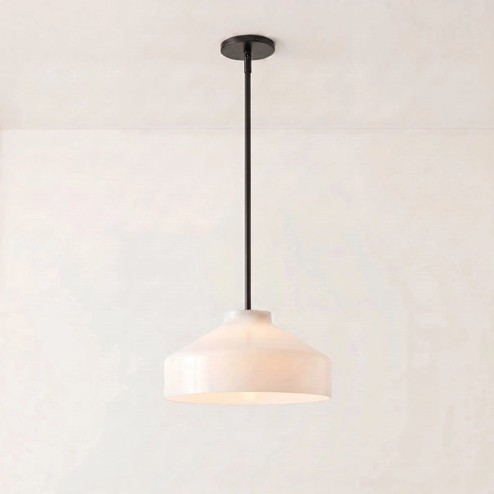 Scandinavian Pendant Lamp | Modern Metal Designer Lamp in Matte Finish | Stylish Pendant Lighting for Dining Room Kitchen Living Room - Lamylie