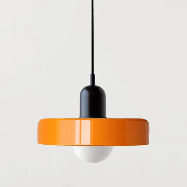 Glass Pendant Lamp Modern 19-35cm Scandinavian Design with Frosted Glass - Lamylie
