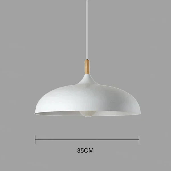 Ceiling Lamp Crafted from Northern Oak - Lamylie