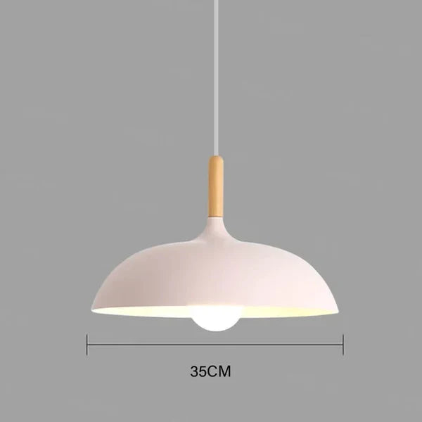 Ceiling Lamp Crafted from Northern Oak - Lamylie