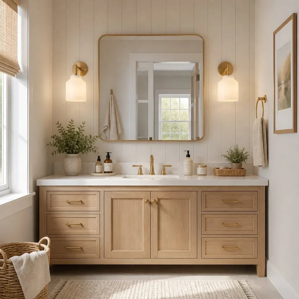 Lampă de perete metalică, cu finisaj mat minimalist, în stil scandinav, lumină ambientală pentru dormitor, hol sau living - Lamylie