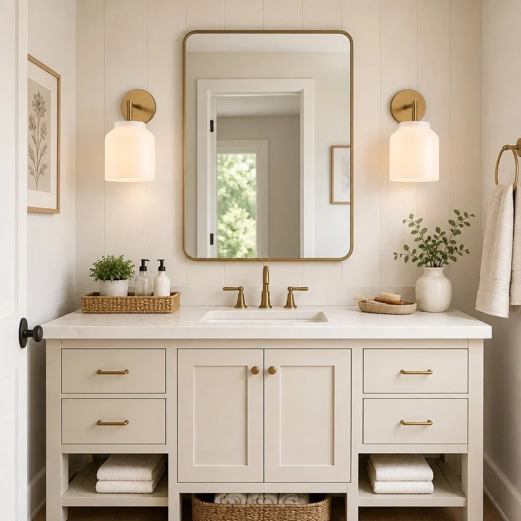 Lampă de perete metalică, cu finisaj mat minimalist, în stil scandinav, lumină ambientală pentru dormitor, hol sau living - Lamylie