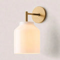 Lampă de perete metalică, cu finisaj mat minimalist, în stil scandinav, lumină ambientală pentru dormitor, hol sau living - Lamylie