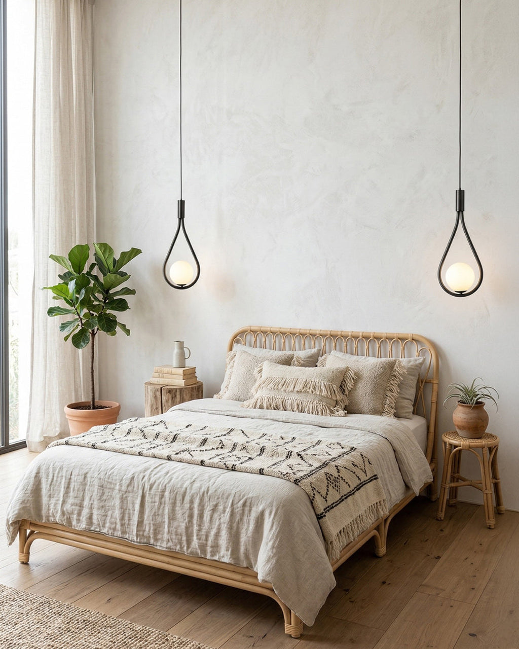 Nordic Drop Pendelleuchte Minimalistische tropfenförmige Glaslampe Moderne Beleuchtung für Esszimmer & Kücheninsel - Lamylie