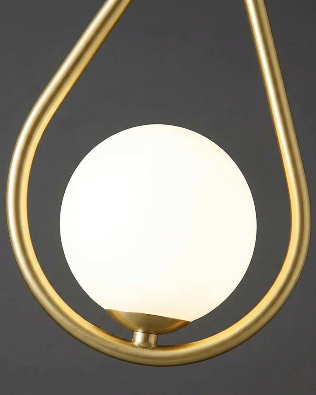 Nordic Drop Pendelleuchte Minimalistische tropfenförmige Glaslampe Moderne Beleuchtung für Esszimmer & Kücheninsel - Lamylie
