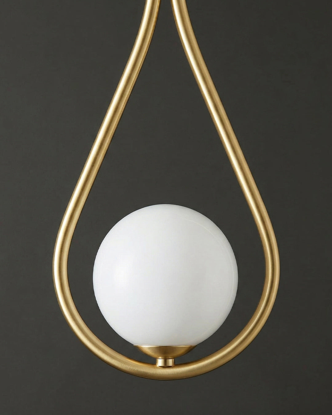 Nordic Drop Pendelleuchte Minimalistische tropfenförmige Glaslampe Moderne Beleuchtung für Esszimmer & Kücheninsel - Lamylie