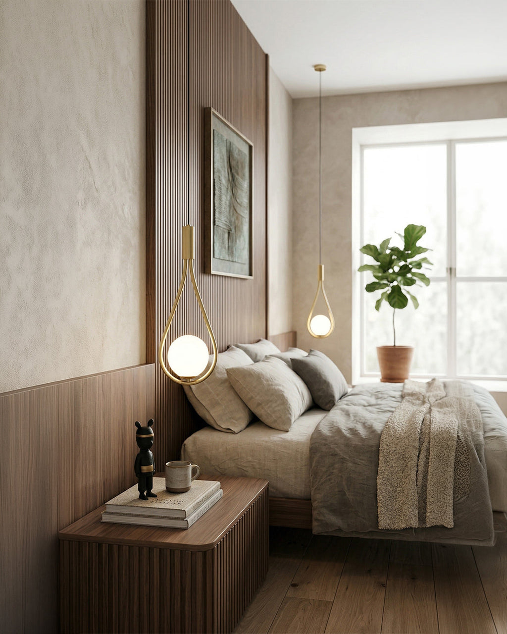 Nordic Drop Pendelleuchte Minimalistische tropfenförmige Glaslampe Moderne Beleuchtung für Esszimmer & Kücheninsel - Lamylie