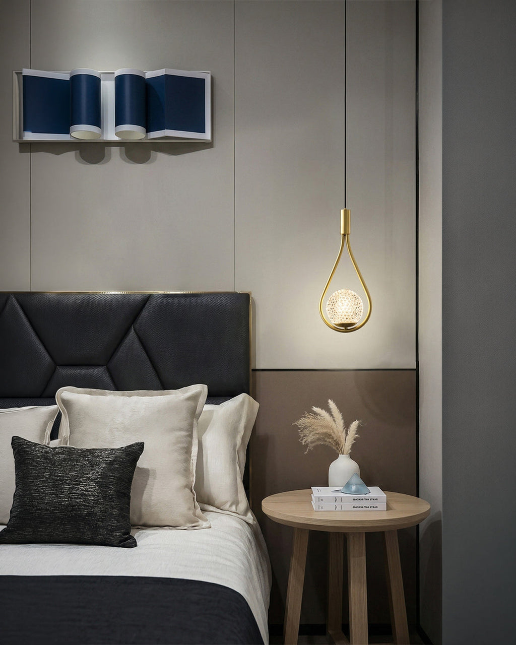 Nordic Drop Pendelleuchte Minimalistische tropfenförmige Glaslampe Moderne Beleuchtung für Esszimmer & Kücheninsel - Lamylie