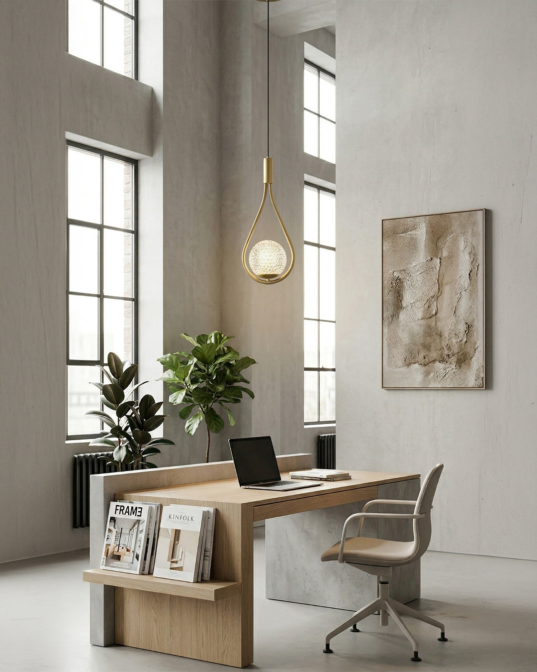 Nordic Drop Pendelleuchte Minimalistische tropfenförmige Glaslampe Moderne Beleuchtung für Esszimmer & Kücheninsel - Lamylie