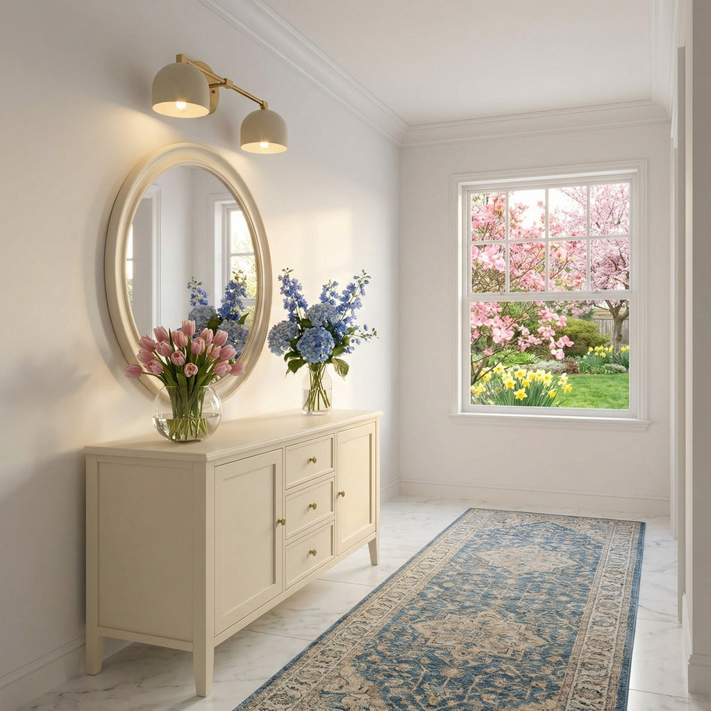 Lampada da parete in metallo con paralume sferico | Lampada dall’atmosfera scandinava per bagno, camera da letto e soggiorno | Illuminazione da parete moderna nera, oro e ottone - Lamylie