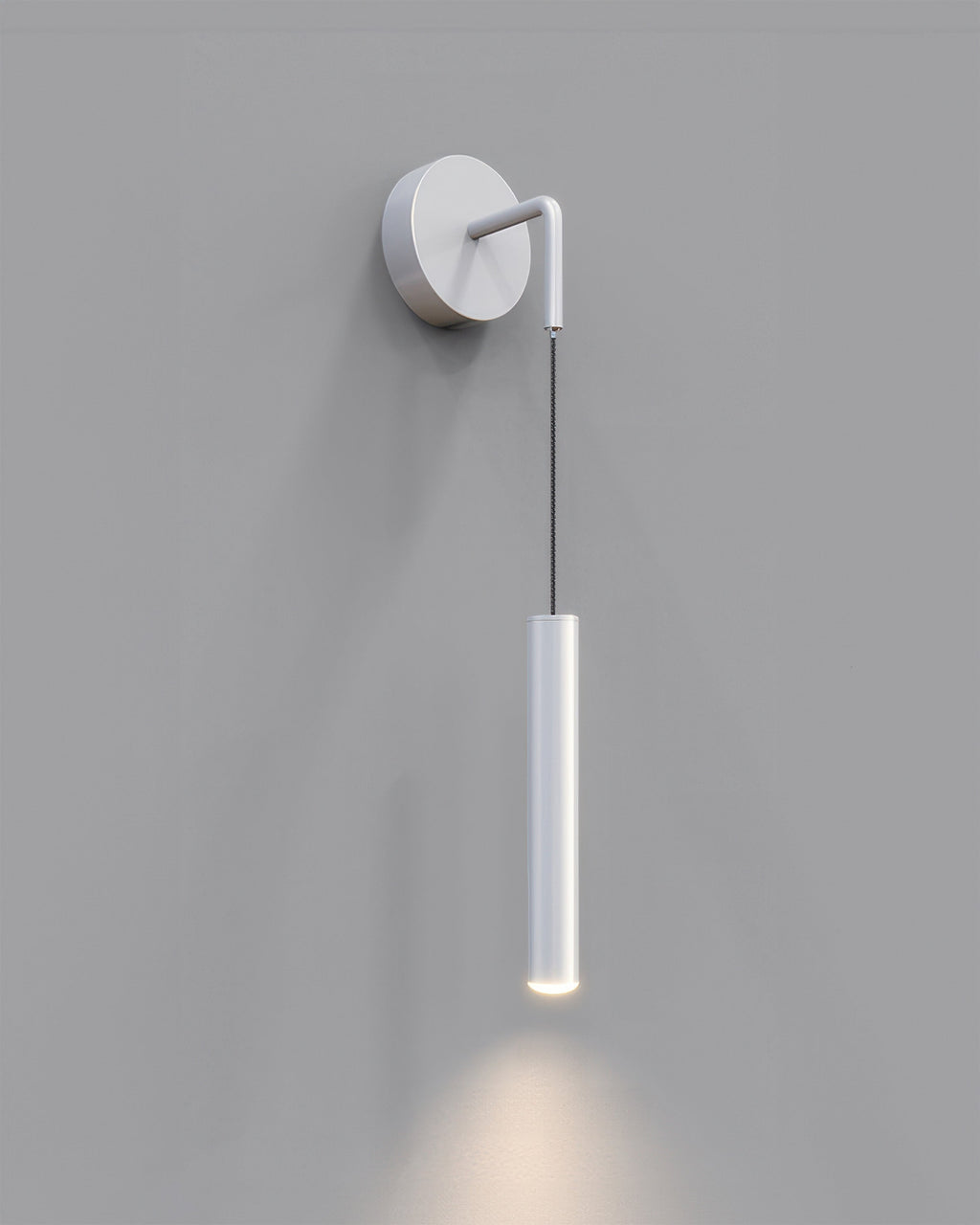 AuroraSphere κυλινδρική απλίκα τοίχου LED — Ζεστή λάμψη, μίνιμαλ σχεδιασμός