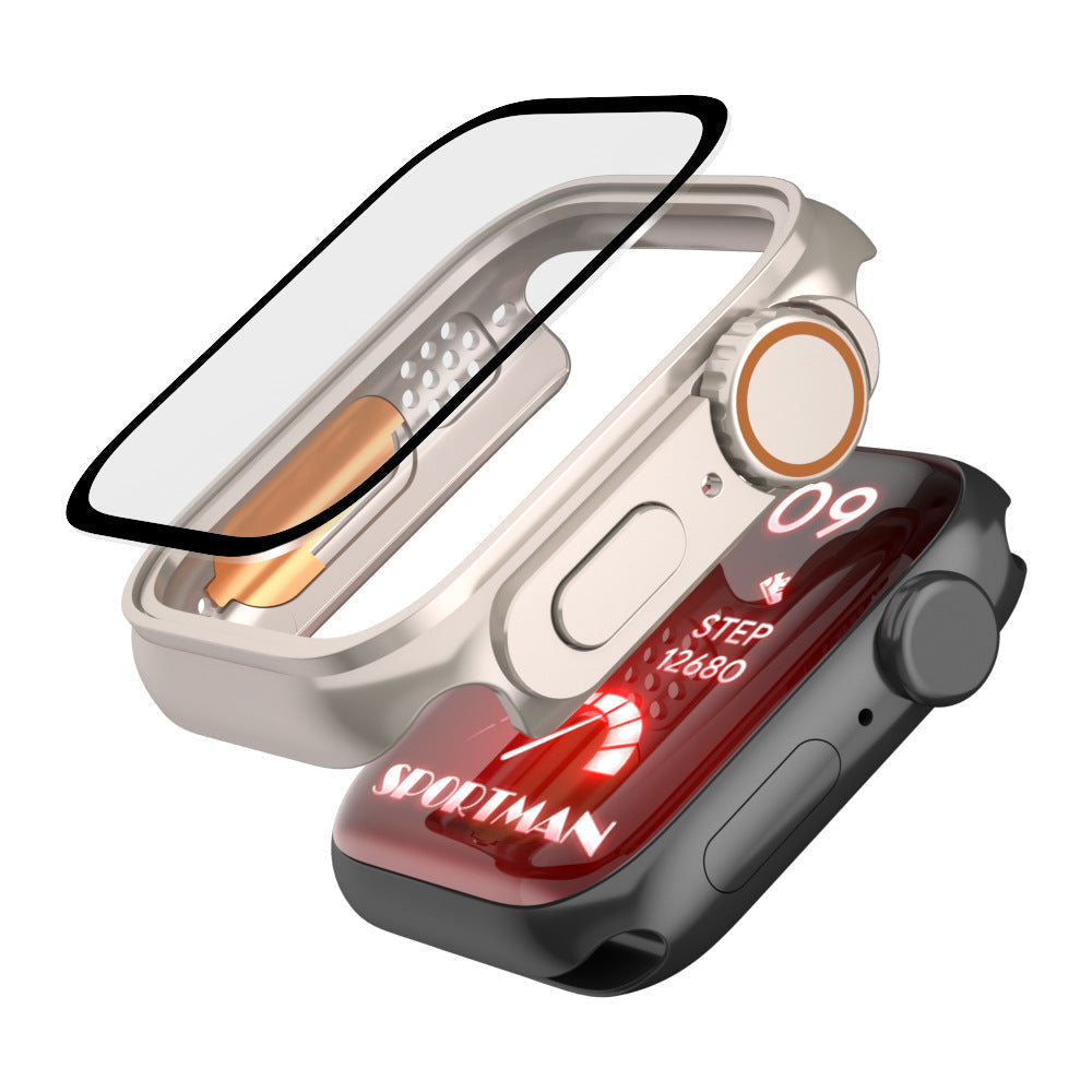NovaGuard 防水Apple Watchケース — スリムな9Hガラスシールド