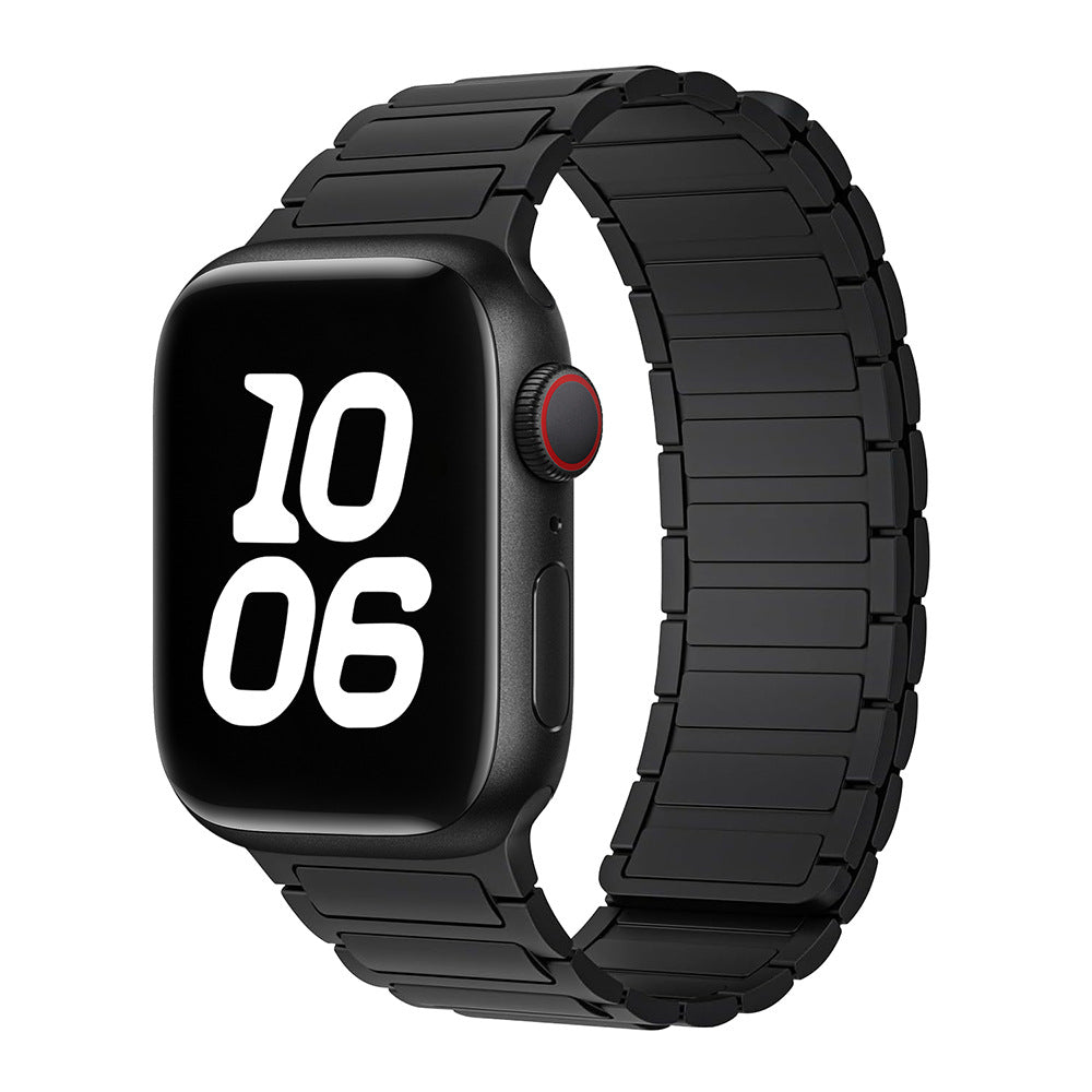 Magnetisches Silikon-Schlaufenarmband als Zubehör für die Nova-Smartwatch – Lamylie