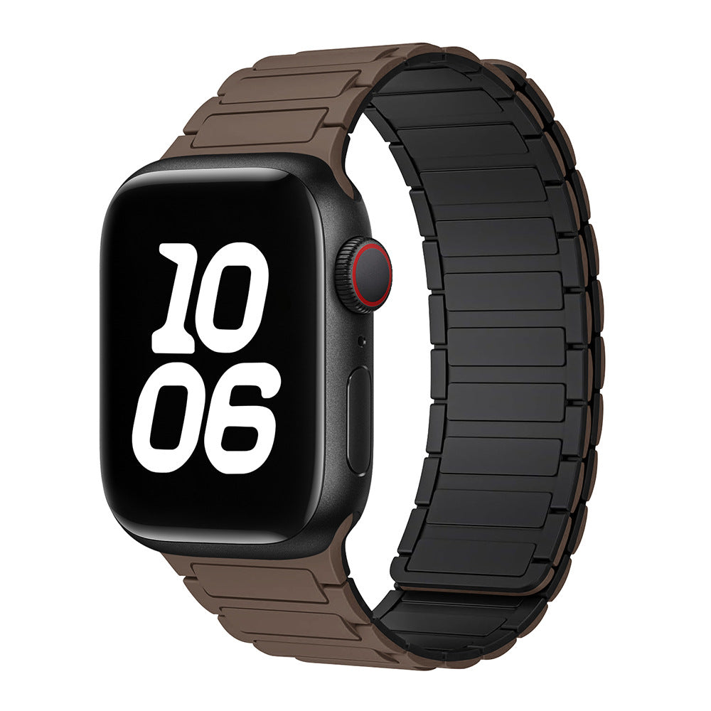 Magnetisches Silikon-Schlaufenarmband als Zubehör für die Nova-Smartwatch – Lamylie